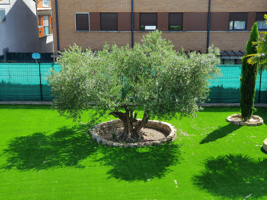Jardín Verdeliss: el césped perfecto para que jueguen niños