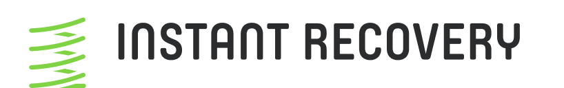 Logo Instant Recovery de Albergrass