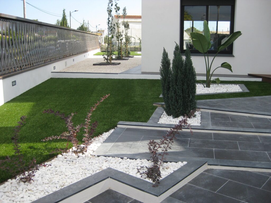 Terraza de estilo moderno